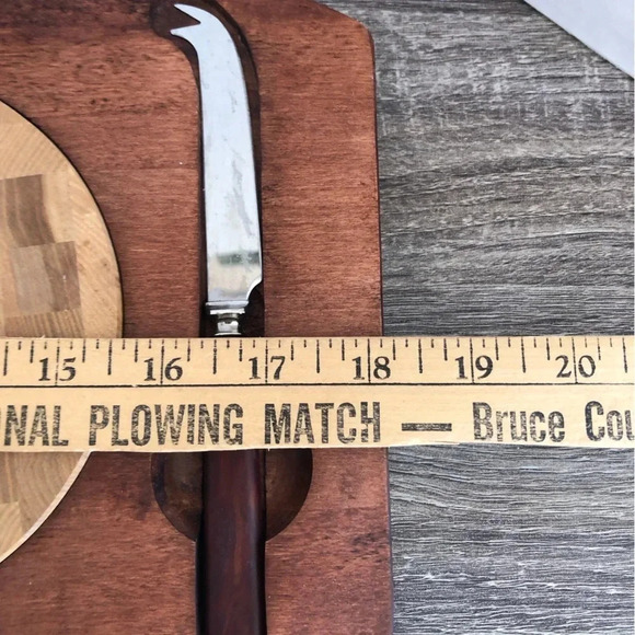 Vtg  Baribocraft Charcuterie Board - Picture 8 of 12